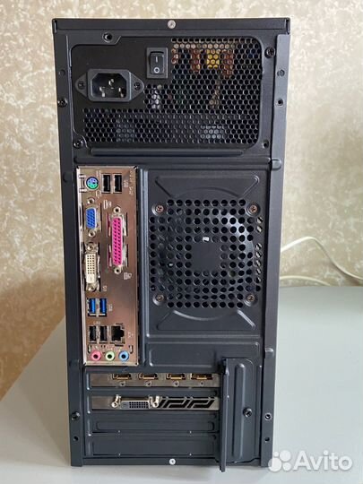 Пк Intel Core i5-3450/8Gb/256Gb SSD+1Tb/GTX 1050Ti