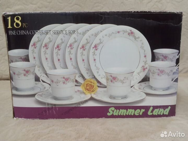 Новый кофейный набор 18 предметов Германия