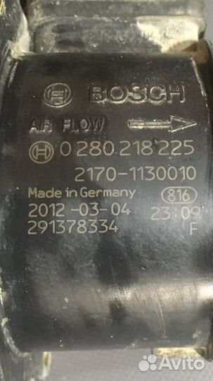 Датчик массового расхода воздуха niva 2012 год