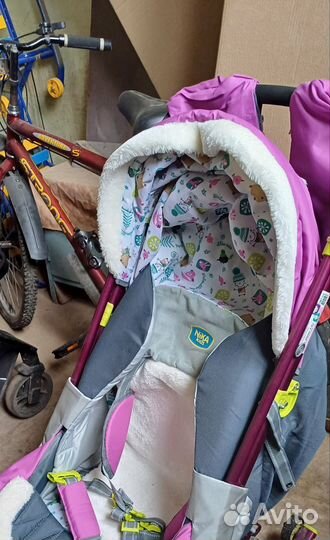 Детские санки коляска Nika kids