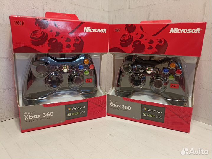 Геймпад Microsoft Xbox 360, проводной \ Новый