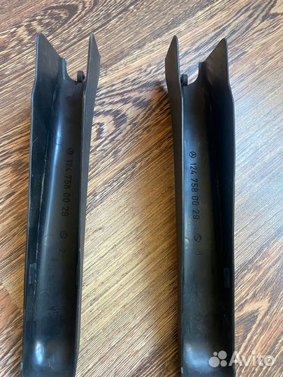 Накладки на петли багажника Mercedes-Benz w124