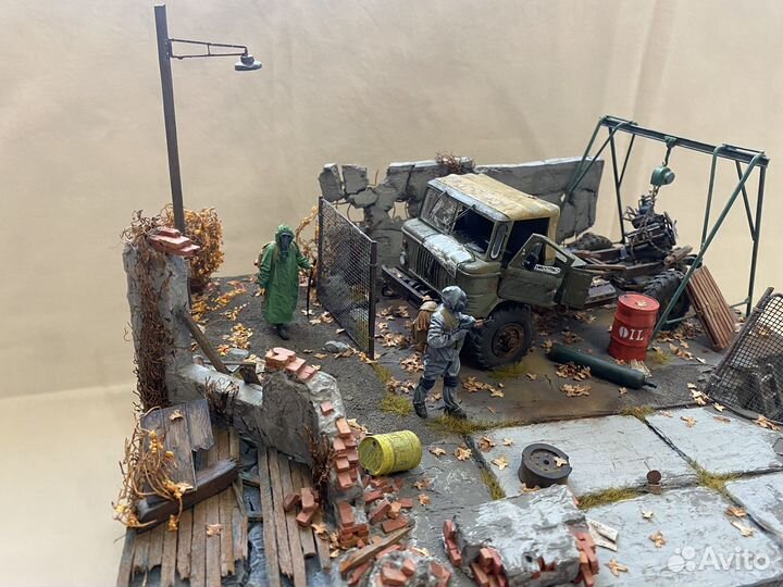 Диорама сталкер 1/35