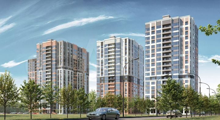 Квартира-студия, 31,8 м², 8/19 эт.