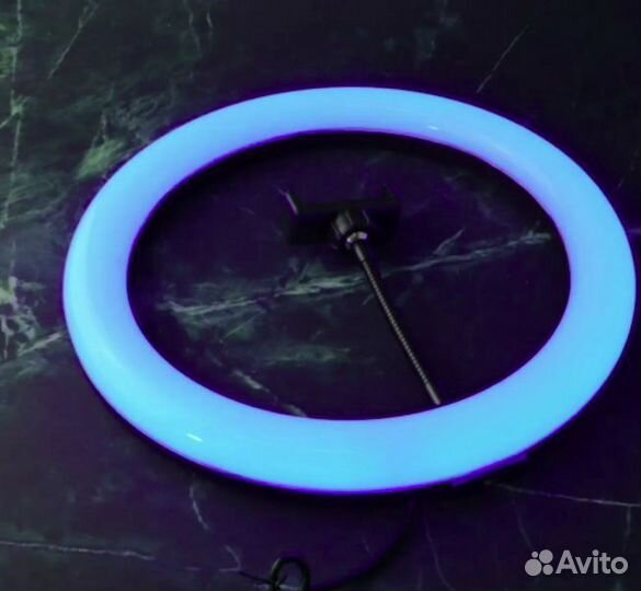 Кольцевая лампа RGB