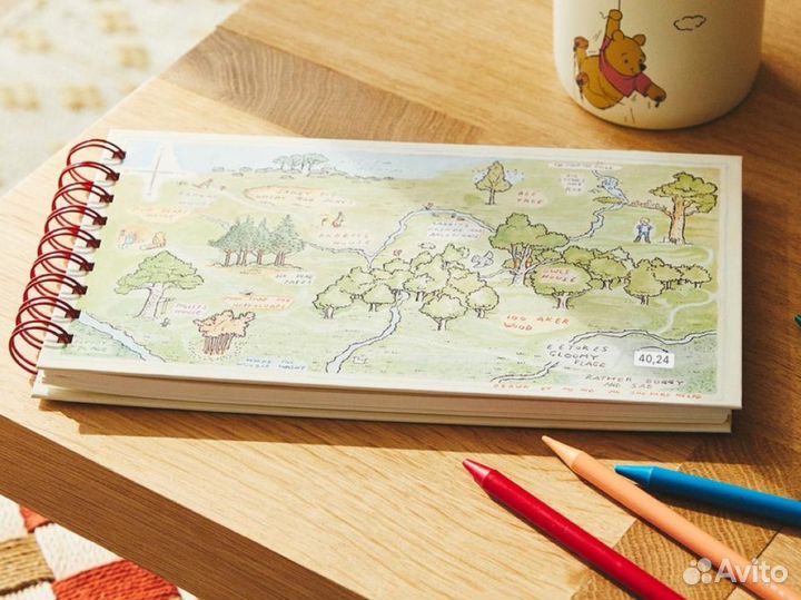 Блокнот тетрадь zara home