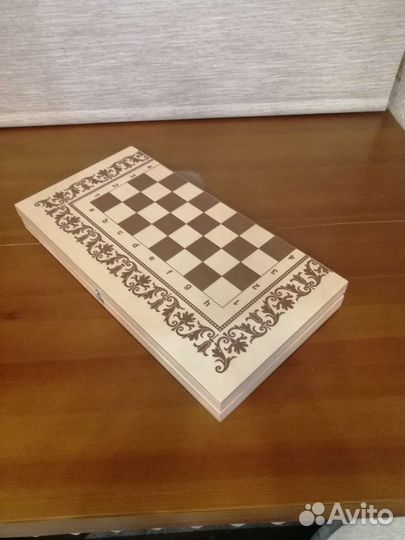 3 в 1 Шахматы Нарды Шашки