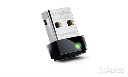 TP-link TL-WN725N USB nano-адаптер новый гарант