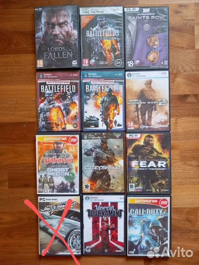Компьютерные игры диски для пк