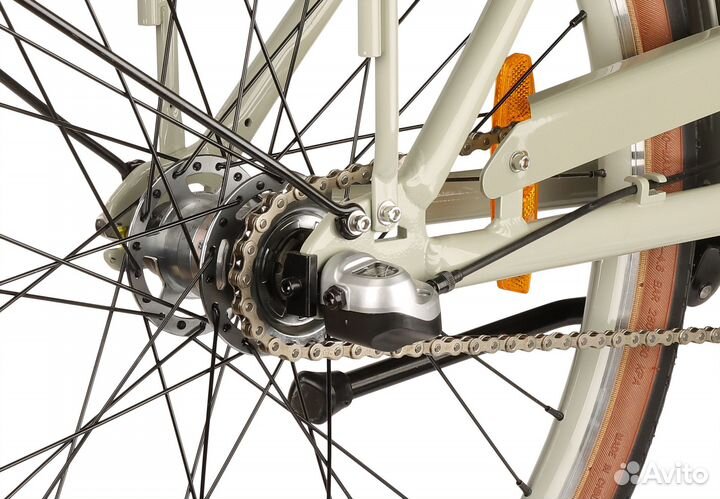 Cкладной велосипед Shulz Krabi Coaster свето-серый