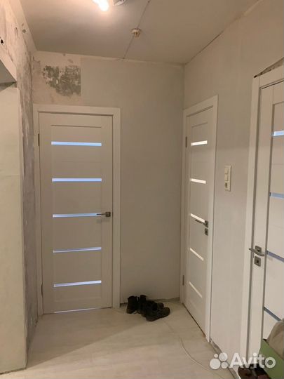 Двери в ванную и туалет