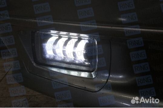 Противотуманые светодиодные фары линзовые