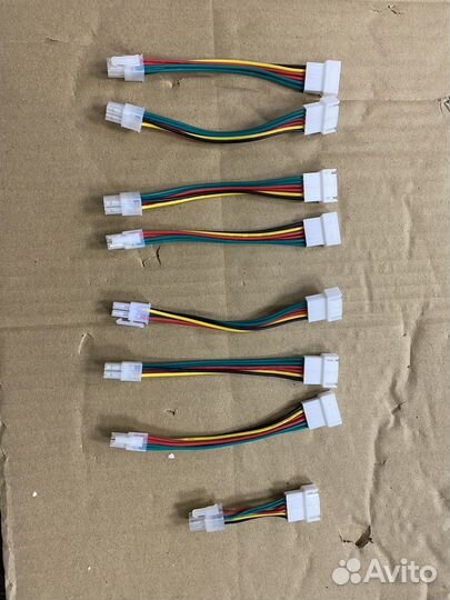 Родам переходник для Whatsmainer с 4pin на 6pin