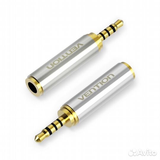 Переходник Vention с Jack 3.5 мм на Jack 2.5 мм