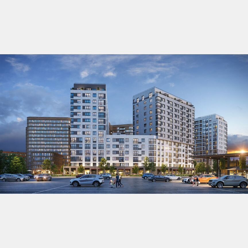2-к. квартира, 64,4 м², 14/14 эт.