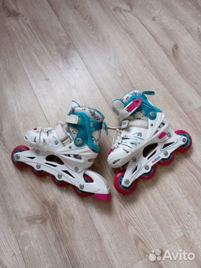 Роликовые коньки детские раздвижные