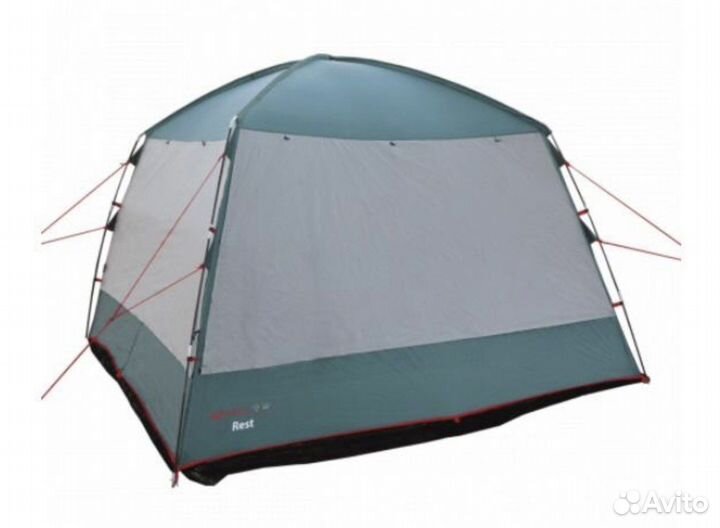 Шатер кемпинговый BTrace Rest Зеленый/Серый