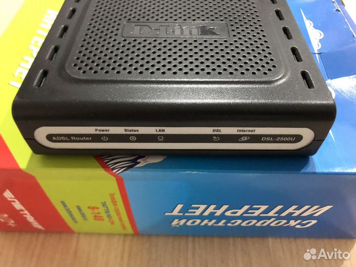 Модем DSL 2500-U D-link роутер