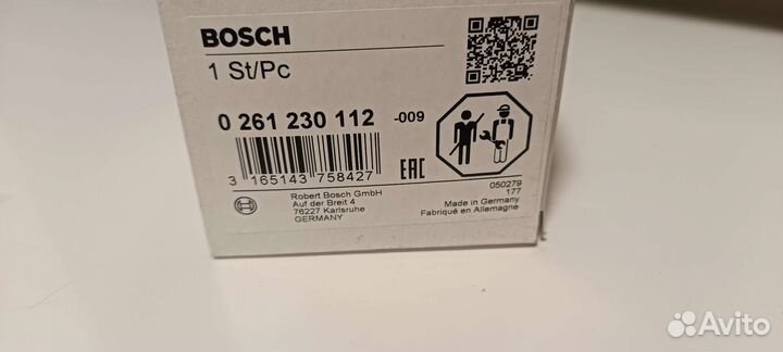 Датчик давления топлива opel/Chevrolet