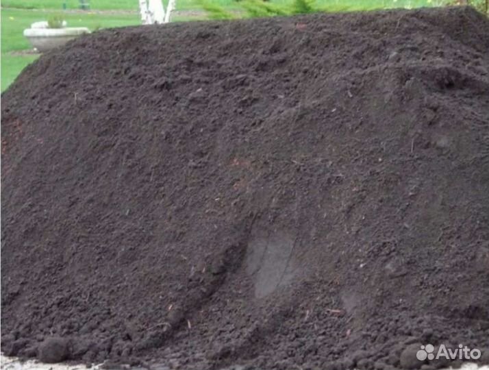 Земля, торф. Земля для газона
