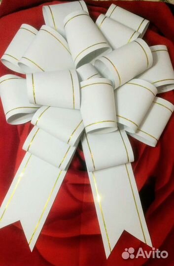 Бант на машину большой подарочный