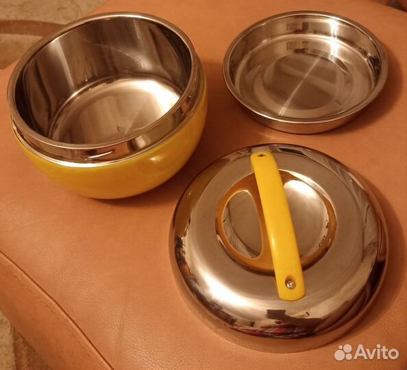 Контейнер для льда, нержавейка внутри