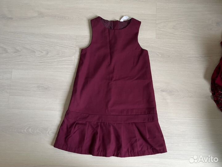 Школьная форма бордовая 1-4 класс