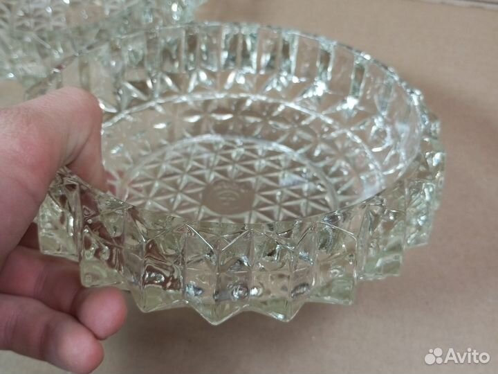 Хрустальная конфетница СССР