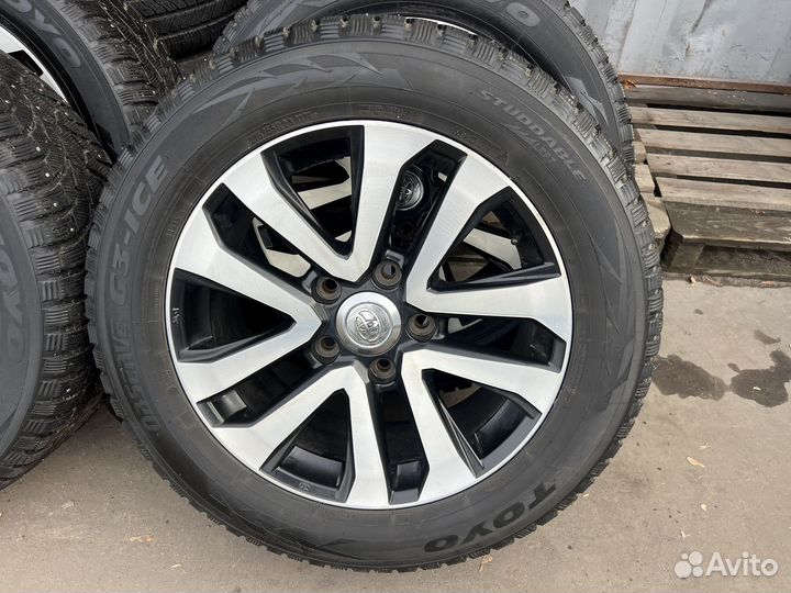 Зимние колеса на лексус LX 570, тойота крузер 200