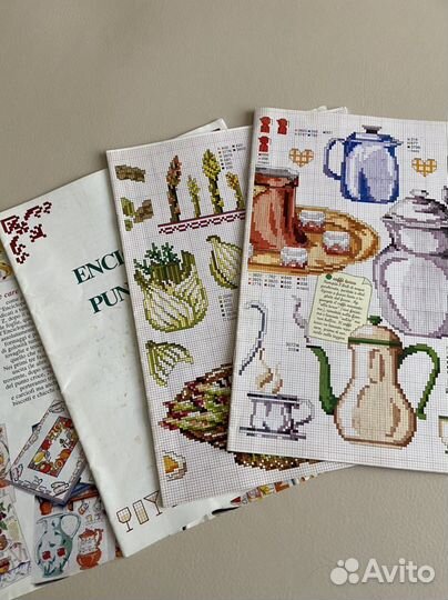 Журналы по вышивке и схемы