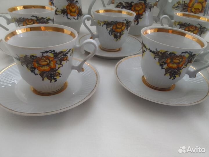 Кофейный сервиз новый