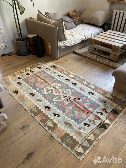 Турецкий ковер ручной работы килим