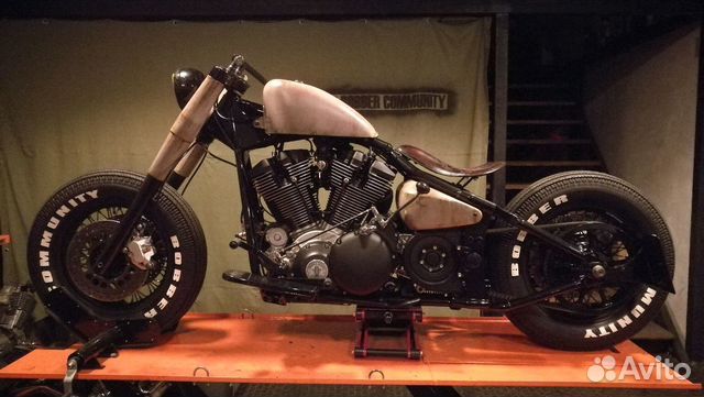 motor custom bobber chopper