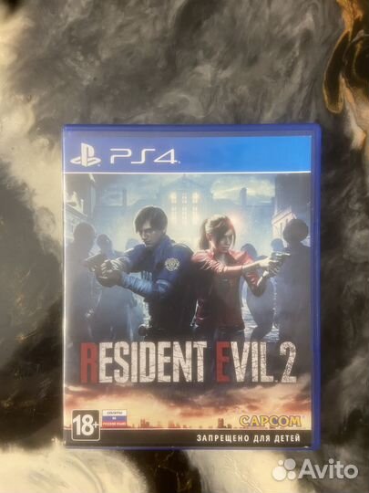 Игры для приставок ps4 Resident Evil 2 Remake