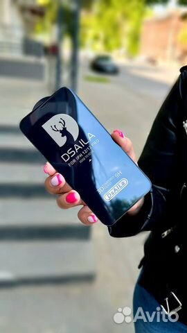 Защитное стекло dsaila на Apple iPhone
