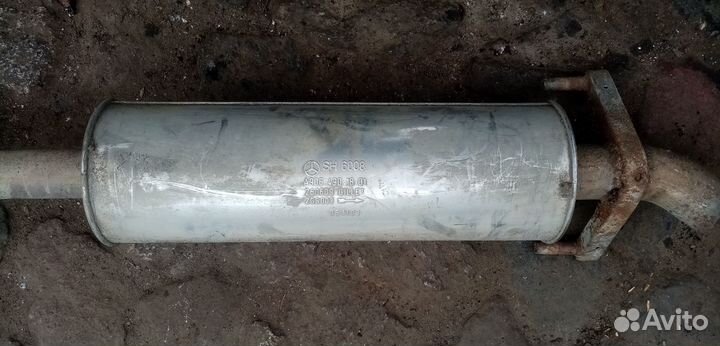 Глушитель Mercedes Sprinter W906,задний