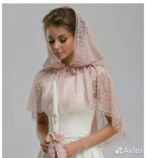 Венчальный православный платок