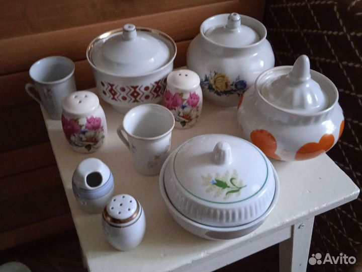 Фарфоровая посуда и стекло СССР