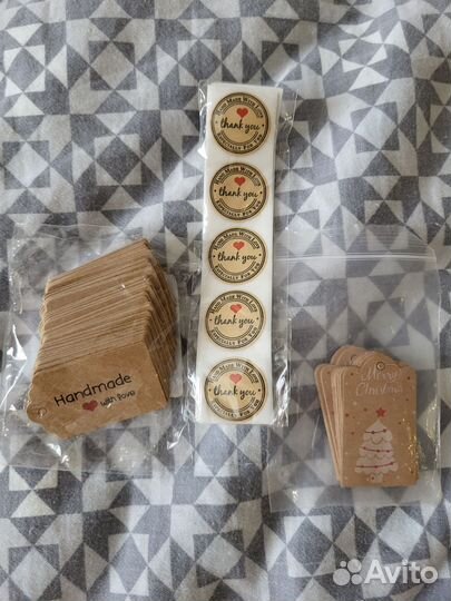 Для рукоделия и поделок(нитки мулине, бирки)