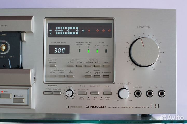 Топовая, Hi-End кассетная дека Pioneer CT-910 +