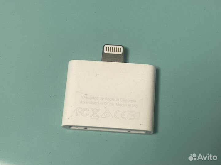 Переходник apple 30pin на 8pin lightning a1468