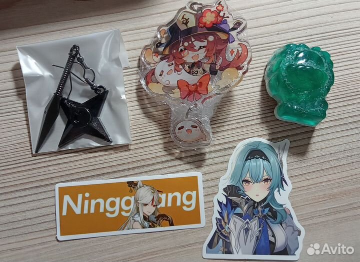 Подарочный бокс аниме, геншин, хонкай стар рейл