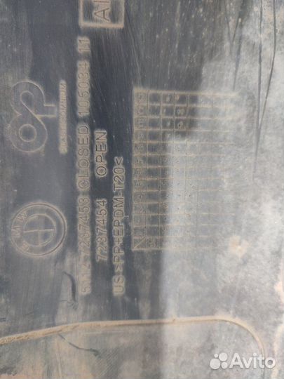 Защита бампера Bmw X3 F25 N52B30A 2011