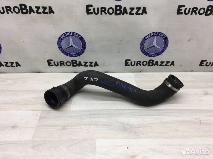 Патрубок радиатора Mercedes W220