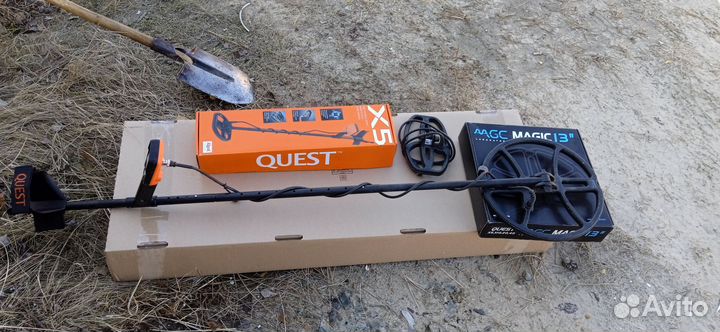 Металлоискатель quest X5