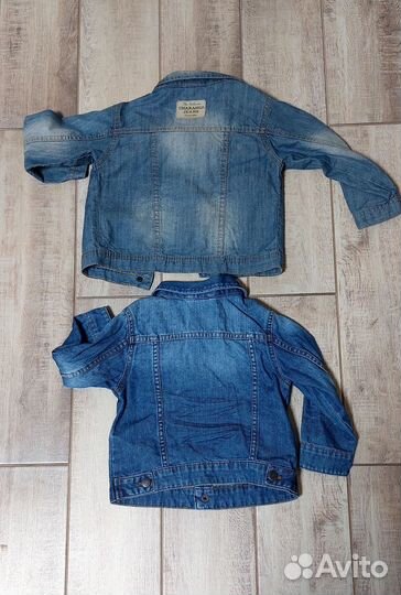 Джинсовая куртка на мальчика hm