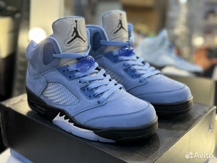 AIR jordan 5 retro UNC university blue