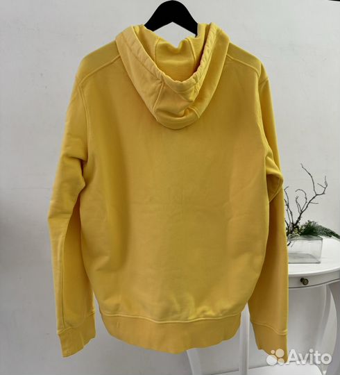 Зип-худи Stone Island Garment Dyed Yellow