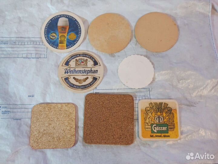 Подставки под пиво (бирдекель)