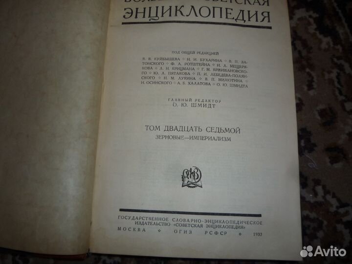 Большая советская энциклопедия, 1 издание